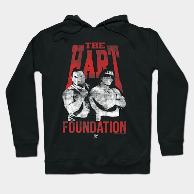 Bret Hart & Anvil The Hart Foundation Hoodie by Holman